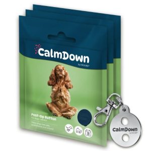 CalmDown dog tag kit 3 stk