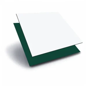Grøn/Hvid ACP Plade